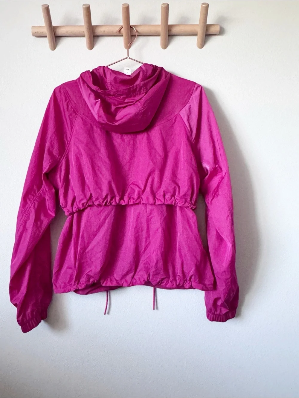 Lululemon Drawstring Water-Resistant Hooded Jacket- Passionate